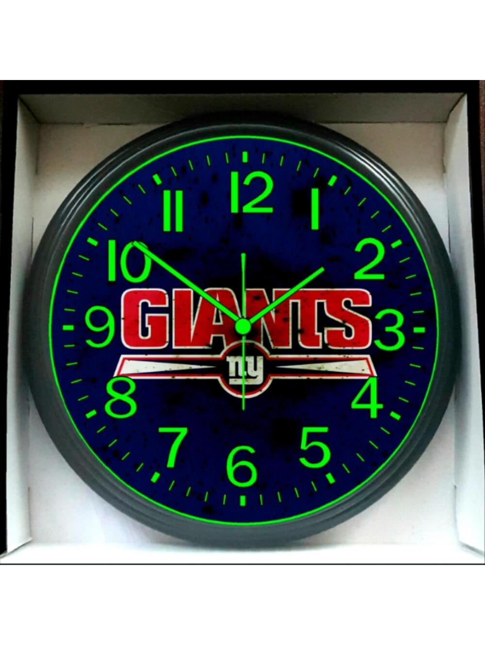 New York Giants NFL Glow In The Dark Wall Clock New, We Have All NFL Teams